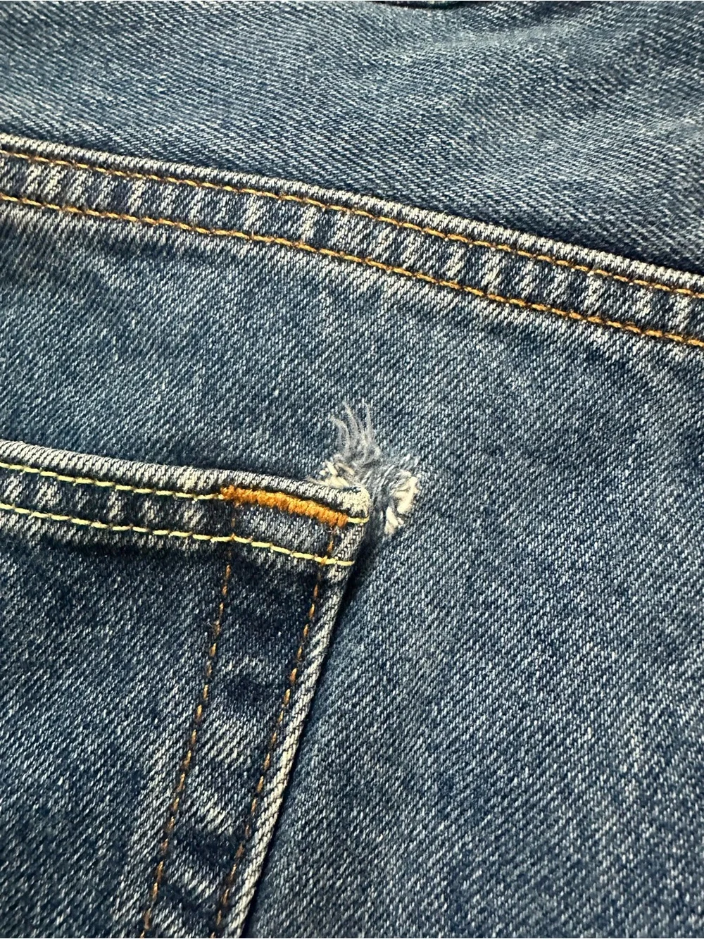 Levi's Men's 550 36x32 Medium Blue Straight Jeans